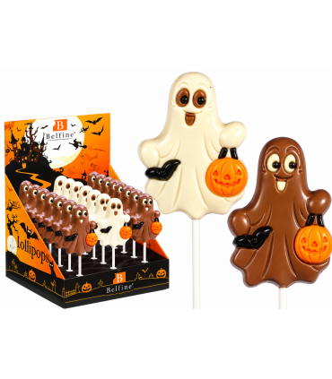 MINI LECCA LECCA HALLOWEEN DI CIOCCOLATA BELFINE DA 8g EXPO DA 30PZ.
