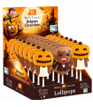 MINI LECCA LECCA HALLOWEEN ZUCCHETTA E VAMPIRO DI CIOCCOLATA BELFINE DA 8g EXPO DA 30PZ.