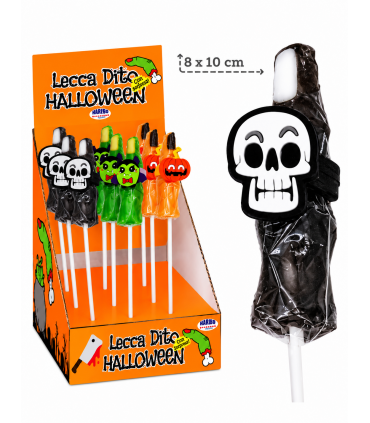 LECCA LECCA DITO CON ANELLO HALLOWEEN DA 15gr EXPO DA 24PZ.