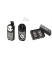 SET ACCENDINO 2 FIAMME E TAGLIASIGARI LUBINSKI  COLORE NERO WFT39D