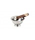 POSACENERE / POSASIGARO LUBINSKI  STIRRUP STINKY IN METALLO CROMATO  E951