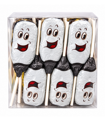 LECCA LECCA CHOCO MOSTRI CIOCCOLATO AL LATTE DA 15gr EXPO DA 50 PZ.