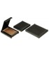 humidor da viaggio LUBINSKI IN SIMILPELLE E LEGNO DI CEDRO con chiusura calamita m. grande 27x22x4cm Q113