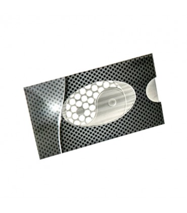 BOFIL GRINDER CARDS GRATTUGIA TASCABILE DA 0.3MM IN ACCIAIO INOX CONF. DA 20 PZ.