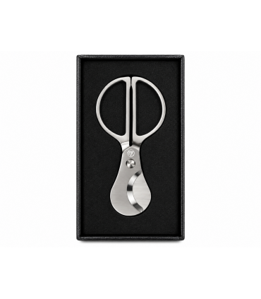 forbice LUBINSKI tagliasigari IN ACCIAIO inox  PICCOLA con scatola REGALO  FT52