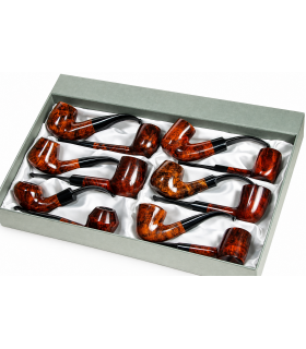 PIPE LUBINSKI SPECIAL ORANGEGRAIN IN COUVETTE DA 12 PZ