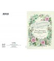 Biglietto Marpimar ANNIVERSARIO MATRIMONIO 25° CON FOIL ARGENTO  conf. 12 pz. assortiti