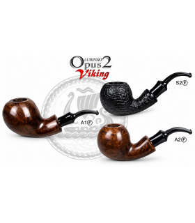 PIPA LUBINSKI Opus 2 Viking mod.1 noce bocc.metacril semimat – f.9 MM. MOD. A1