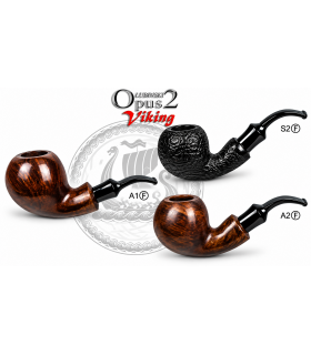 PIPA LUBINSKI Opus 2 Viking mod.2 noce bocc.metacril semimat – f.9 MM. MOD. A2