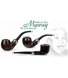 PIPA LUBINSKI MYWAY The Wise Man Army Ebony bullmouse 599 MOD.8