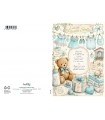 Biglietto Marpimar NASCITA  BIMBO con foil ORO conf. 12 pz. assortiti