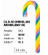 CARAMELLE CANDY CANES ARCOBALENO DA 14GR CONF. 50PZ