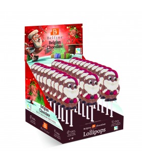 LECCA LECCA SANTA CLAUS DI CIOCCOLATA BELFINE DA 25g EXPO DA 30PZ.