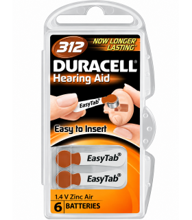 PILA DURACELL ACUSTICA 312