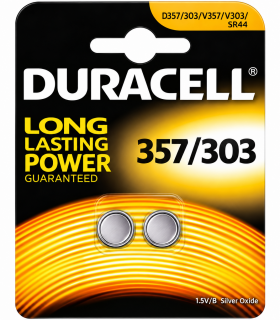 Pila Duracell a Bottone 357/303