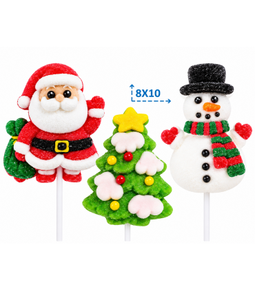 LECCA LECCA MALLOW NATALE DA 35GR CONF.12PZ