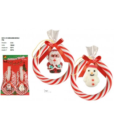 LECCA LECCA GHIRLANDA DI NATALE DA 28G mallow CONF. 12 PZ.