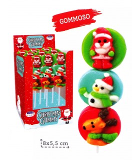 SPIEDINO GUMMY NATALE GOMMOSO ALLA FRAGOLA DA 36GR CONF. 18 PZ.