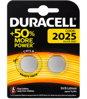 Pila Duracell a bottone  2025  conf. da 10 blister da 2 pz.