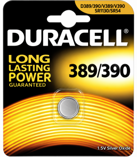 Pila Duracell a bottone 389/390  conf. da 10 blister