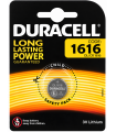 Pila Duracell a bottone 1616  conf. da 10 blister