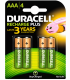 Pile Duracell ministilo Ricaricabili 4 pz. 750 mAh
