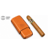 PORTASIGARI LUBINSKI quadro IN cuoio PER 2 PZ. Corona COLORE avana 19 x 140 mm  MB291402A