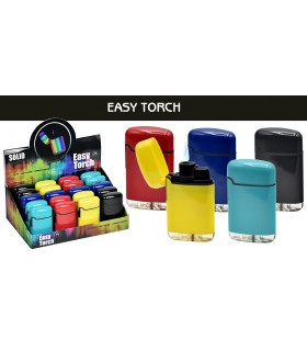 ACCENDINI LUBINSKI EASY TORCH 8 SOLID LUCIDO  JET FLAME ALTISSIMA QUALITA' – 4 COLORI WWJ120