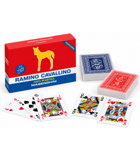 Carte Ramino Cavallino Masenghini Oro in plastica