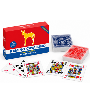 Carte Ramino Cavallino Masenghini Oro in plastica