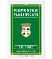 Carte Regionali Piemontesi pro Dal Negro in Plastica mazzo da 36 carte astuccio verde