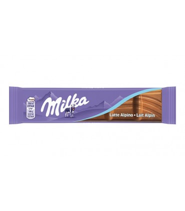 BARRETTA ZACK MILKA CON CIOCCOLATO AL LATTE 45g CONF. 30 PZ.