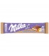 BARRETTA MILKA CON BISCOTTO E CREMA ALLE NOCCIOLE 46g CONF. 42 PZ.