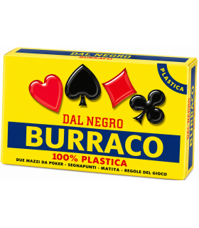 Burraco Dal Negro Deluxe 100% in Plastica
