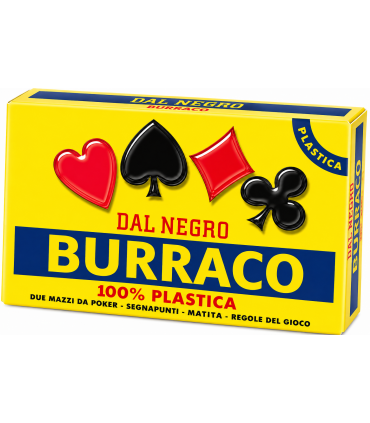 Burraco Dal Negro Deluxe 100% in Plastica