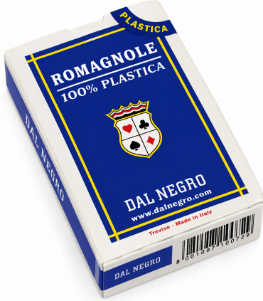 Carte Romagnole Dal Negro in Plastica