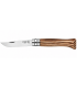 Coltello Chiudibile e Tascabile OPINEL con manico in Legno Di Betulla e Lama in acciaio inox da 8.5 cm. con scatola regalo