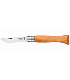 Coltello Chiudibile e Tascabile OPINEL con manico in Legno Di Olivo e Lama in acciaio inox da 7 cm.