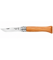 Coltello Chiudibile e Tascabile OPINEL con manico in Legno Di Olivo e Lama in acciaio inox da 7 cm.