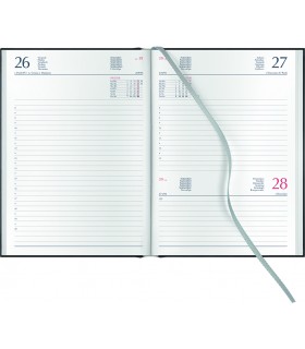 Agenda Giornaliera 2027 mis.14.5x20.5 Mod. VERTIGO disponibile in 4 colori (ARANCIONE-GRIGIO-ROSSO-BLU)
