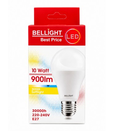 Lampadina a LED Luce calda  Bellight Passo grande E27 Potenza 10 Watt