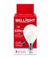 Lampadina a LED Luce FREDDA Bellight Passo piccolo E14 Potenza 7 Watt