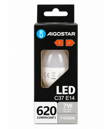 Lampadina a LED Luce FREDDA Bellight Passo piccolo E14 Potenza 7 Watt