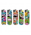 ACCENDINO A PIETRINA ATOMIC FLS DESIGN CREATURE CONF.25 PZ. ASSORTITI CON 5 GRAFICHE