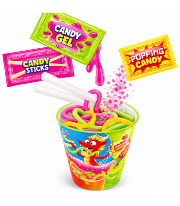 GUMMY NOODLE CUP CARAMELLE GOMMOSE A FORMA DI NOODLES DA 63GR CONF.12PZ