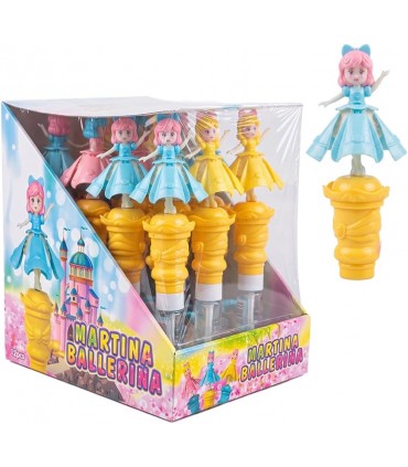 MARTINA BALLERINA CON CARAMELLE AL GUSTO FRUTTA DA 5GR CONF.12PZ