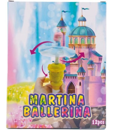 MARTINA BALLERINA CON CARAMELLE AL GUSTO FRUTTA DA 5GR CONF.12PZ