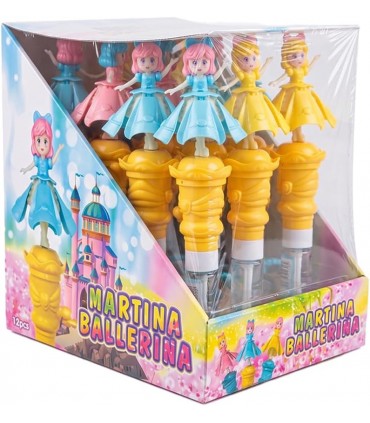 MARTINA BALLERINA CON CARAMELLE AL GUSTO FRUTTA DA 5GR CONF.12PZ