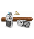 SET ACCENDINO 2 FIAMME E TAGLIASIGARI LUBINSKI COLORE CROMO LUCIDO WFT39A
