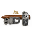 SET ACCENDINO 2 FIAMME E TAGLIASIGARI LUBINSKI COLORE TITANIO WFT39C